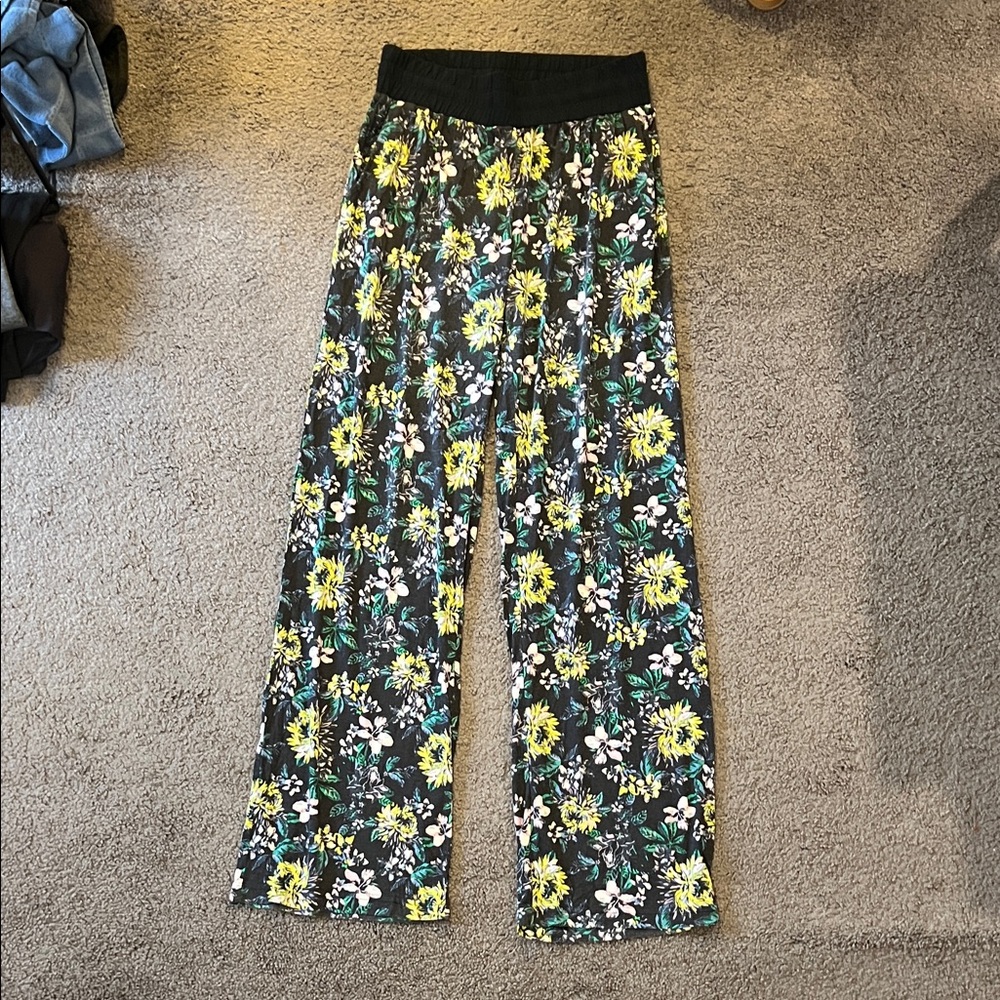 TALL INSEAM - Floral Lounge Pants